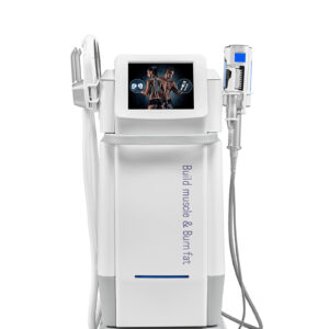 Vertical magnetic inner ball roller slimming and beauty device